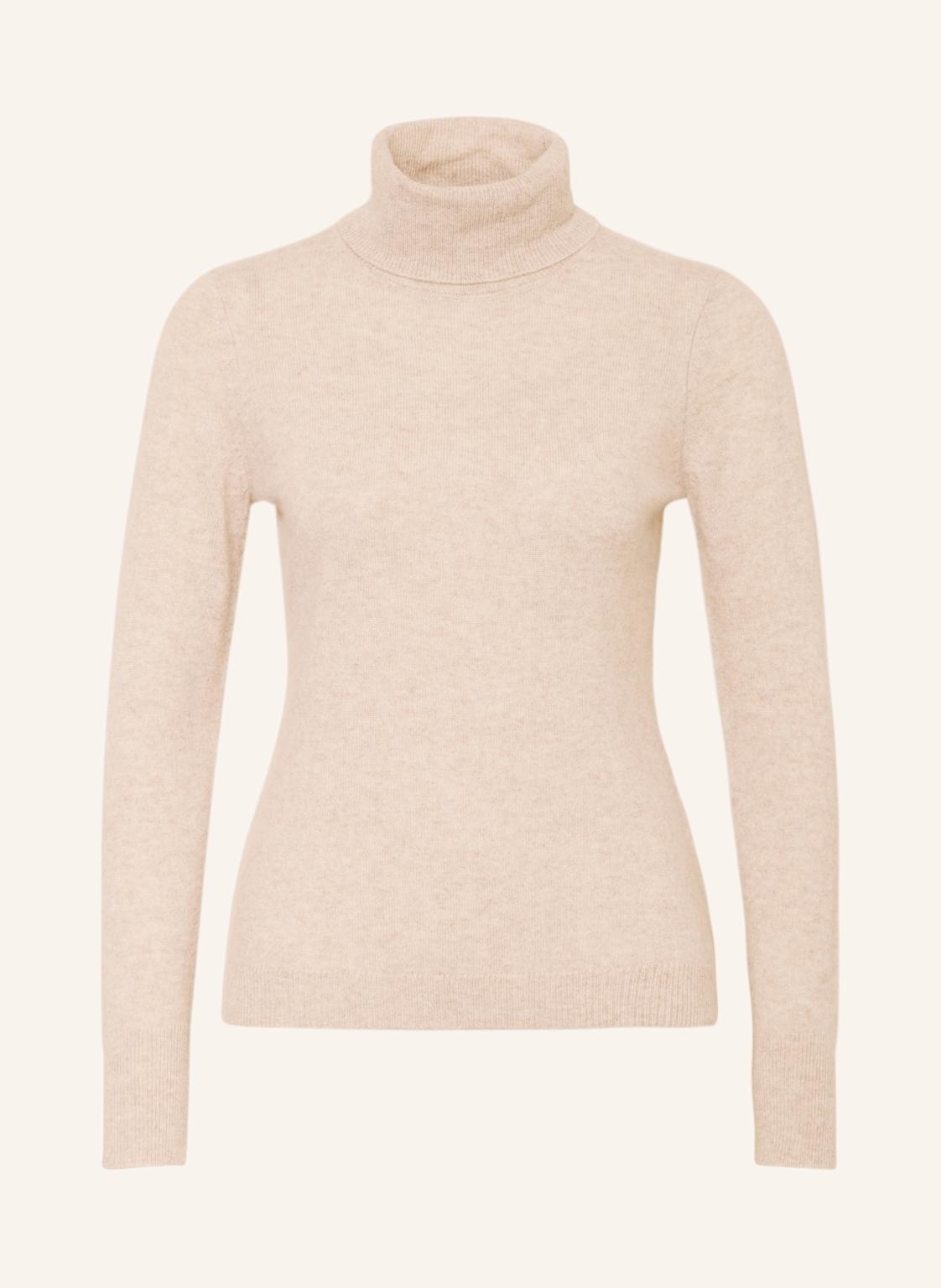 Darling Harbour Rollkragenpullover Aus Cashmere beige von darling harbour