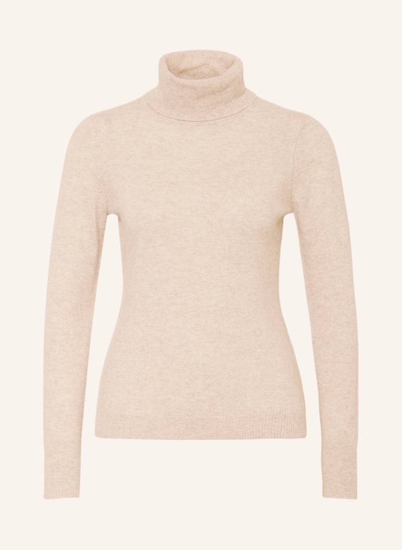 Darling Harbour Rollkragenpullover Aus Cashmere beige von darling harbour