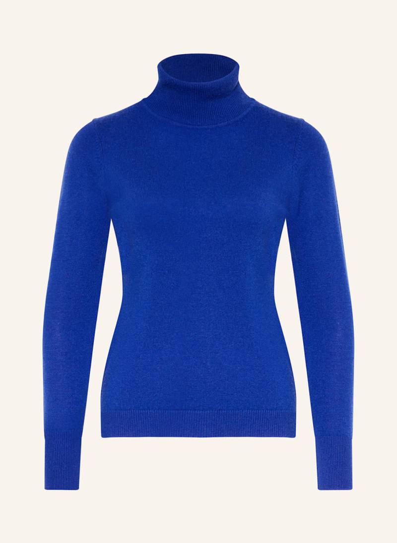 Darling Harbour Rollkragenpullover Aus Cashmere blau von darling harbour