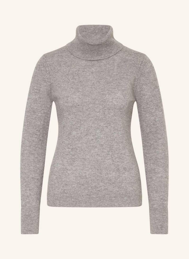 Darling Harbour Rollkragenpullover Aus Cashmere grau von darling harbour