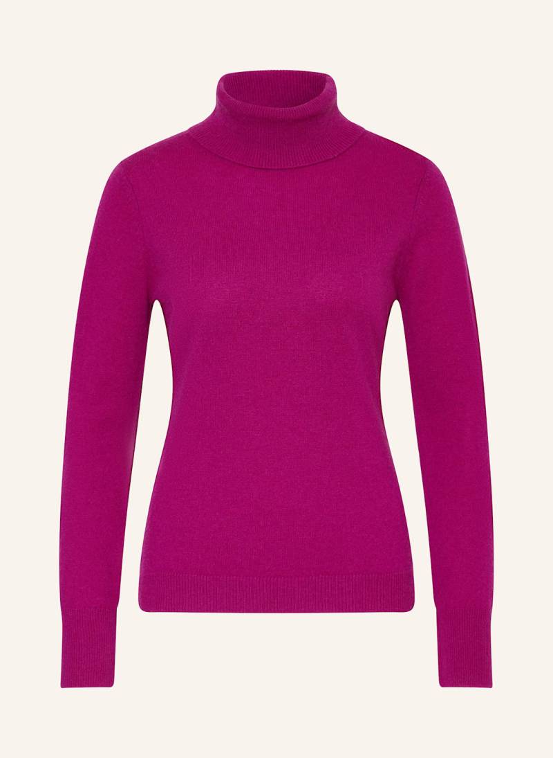 Darling Harbour Rollkragenpullover Aus Cashmere pink von darling harbour