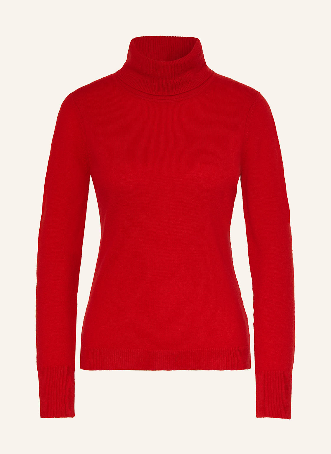 Darling Harbour Rollkragenpullover Aus Cashmere rot von darling harbour
