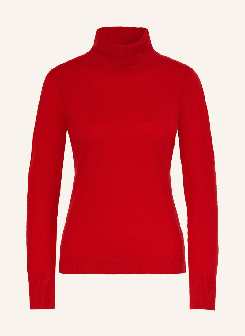 Darling Harbour Rollkragenpullover Aus Cashmere rot von darling harbour