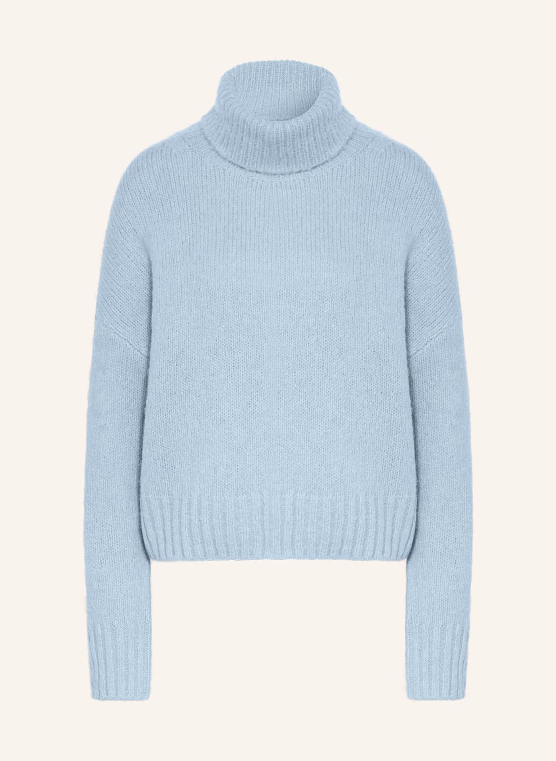 Darling Harbour Rollkragenpullover blau von darling harbour