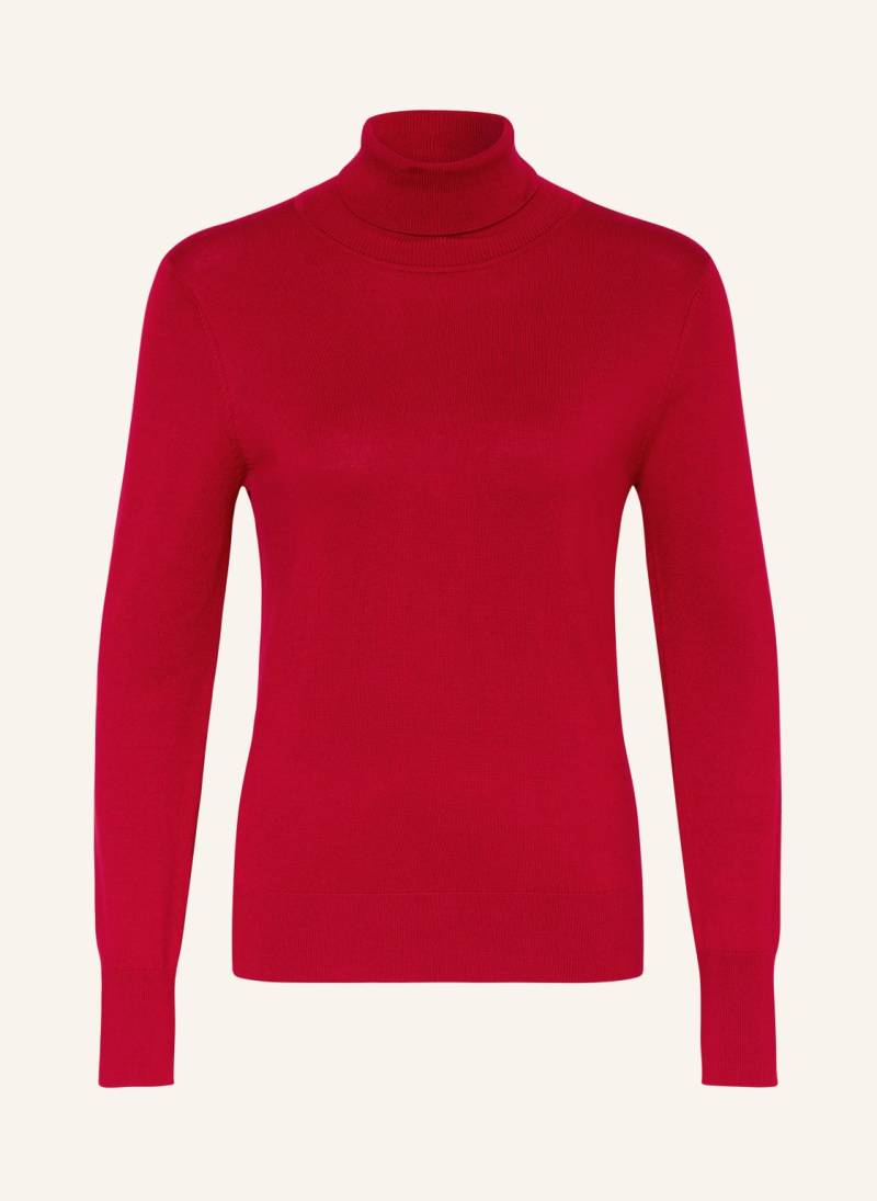 Darling Harbour Rollkragenpullover rot von darling harbour