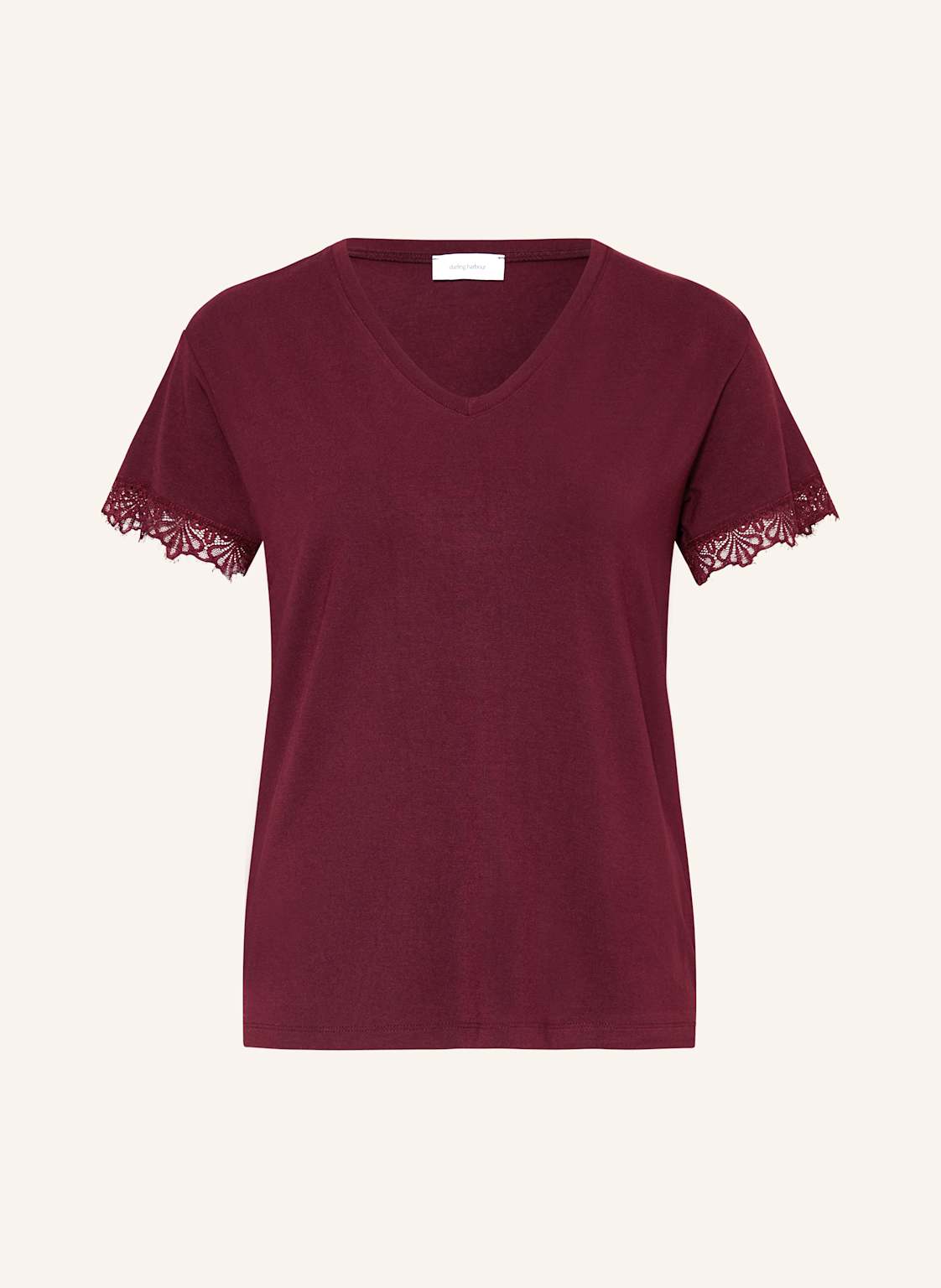 Darling Harbour Schlafshirt rot von darling harbour