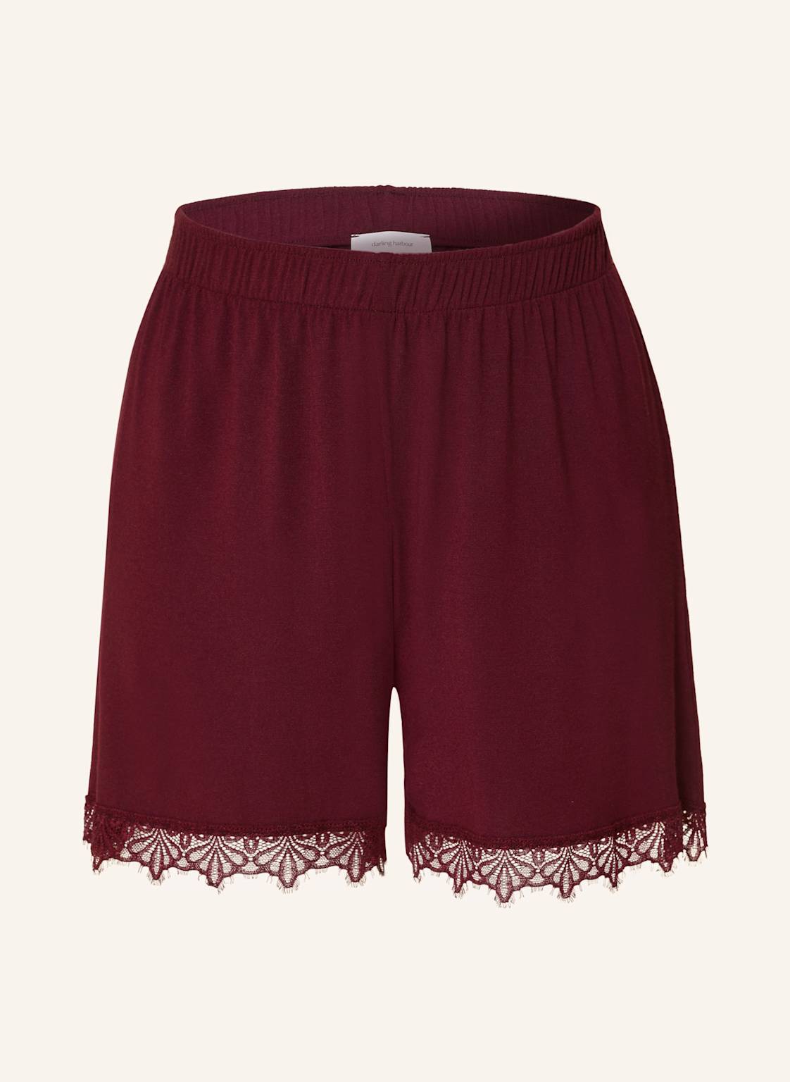 Darling Harbour Schlafshorts rot von darling harbour