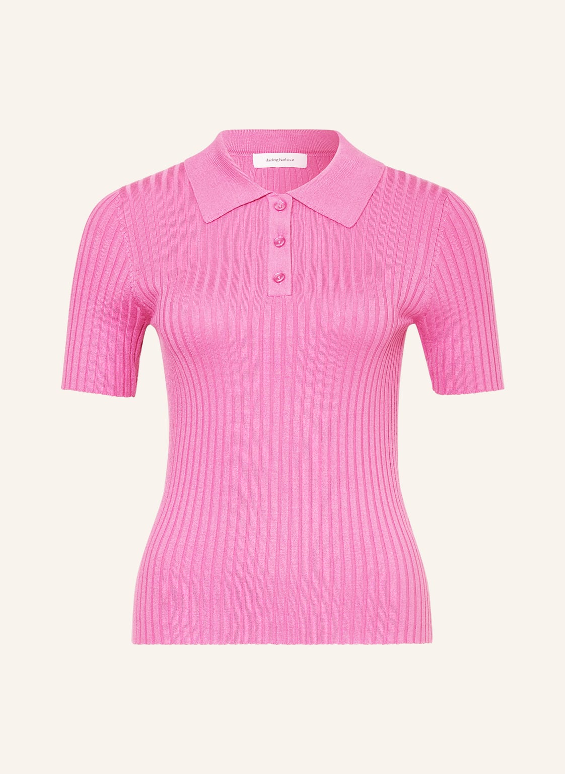 Darling Harbour Strick-Poloshirt rot von darling harbour