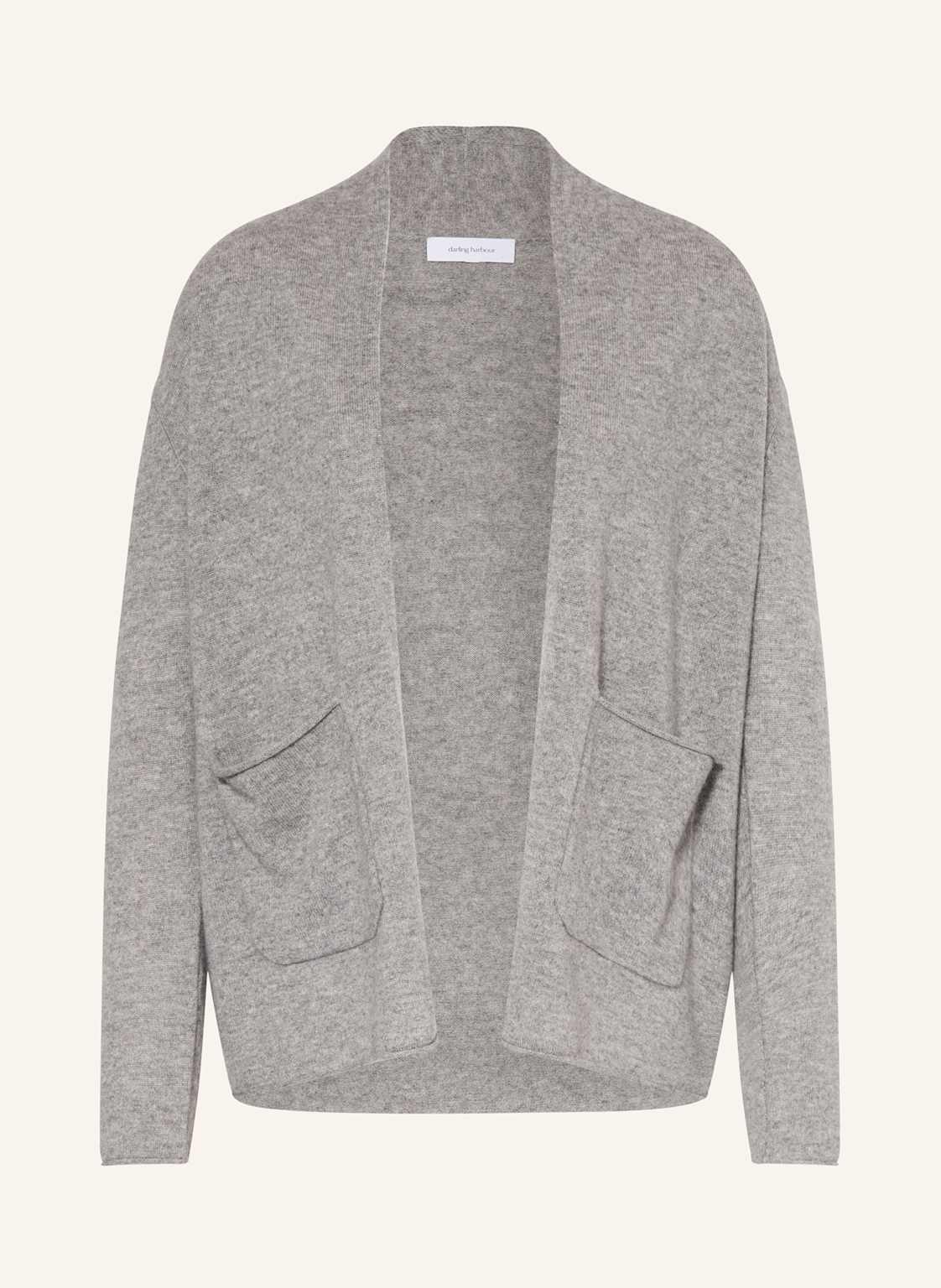 Darling Harbour Strickhülle Aus Cashmere grau von darling harbour
