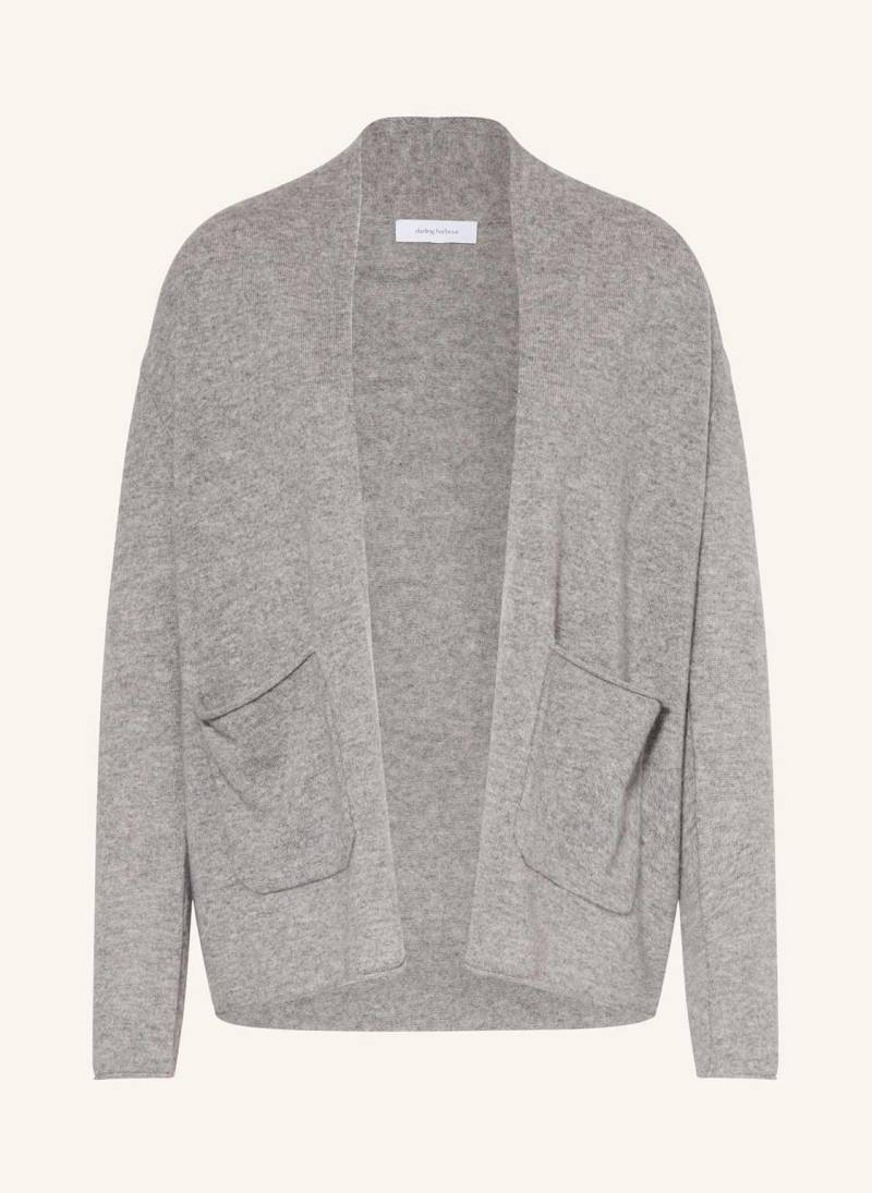 Darling Harbour Strickhülle Aus Cashmere grau von darling harbour