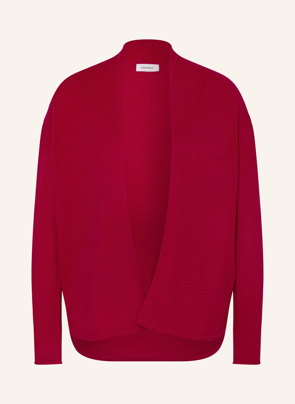 Darling Harbour Strickhülle Aus Cashmere rot von darling harbour