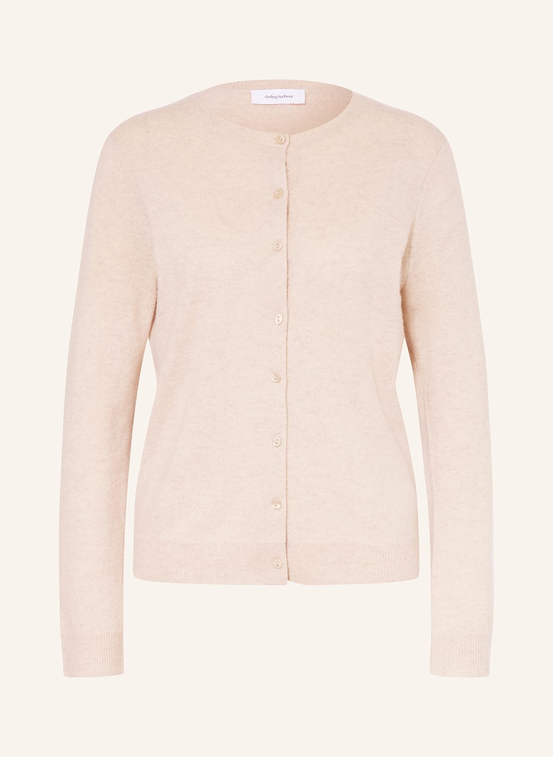 Darling Harbour Strickjacke Aus Cashmere beige Darling Harbour Strickjacke Aus Cashmere beige von darling harbour
