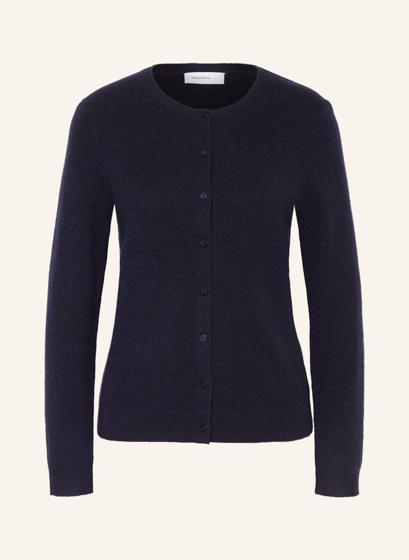 Darling Harbour Strickjacke Aus Cashmere blau von darling harbour