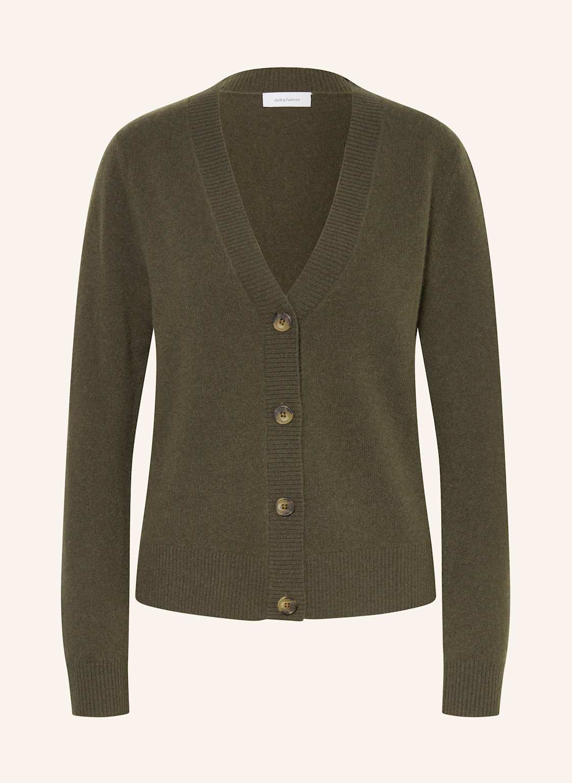 Darling Harbour Strickjacke Aus Cashmere gruen Darling Harbour Strickjacke Aus Cashmere gruen von darling harbour