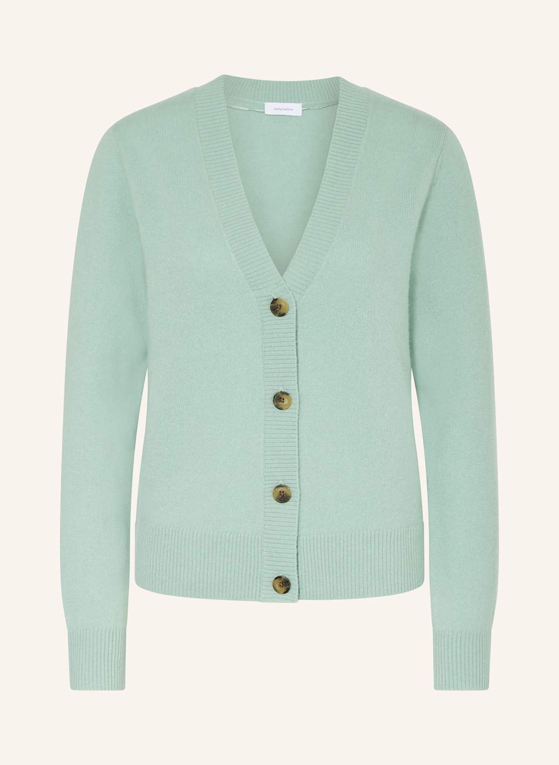 Darling Harbour Strickjacke Aus Cashmere gruen Darling Harbour Strickjacke Aus Cashmere gruen von darling harbour