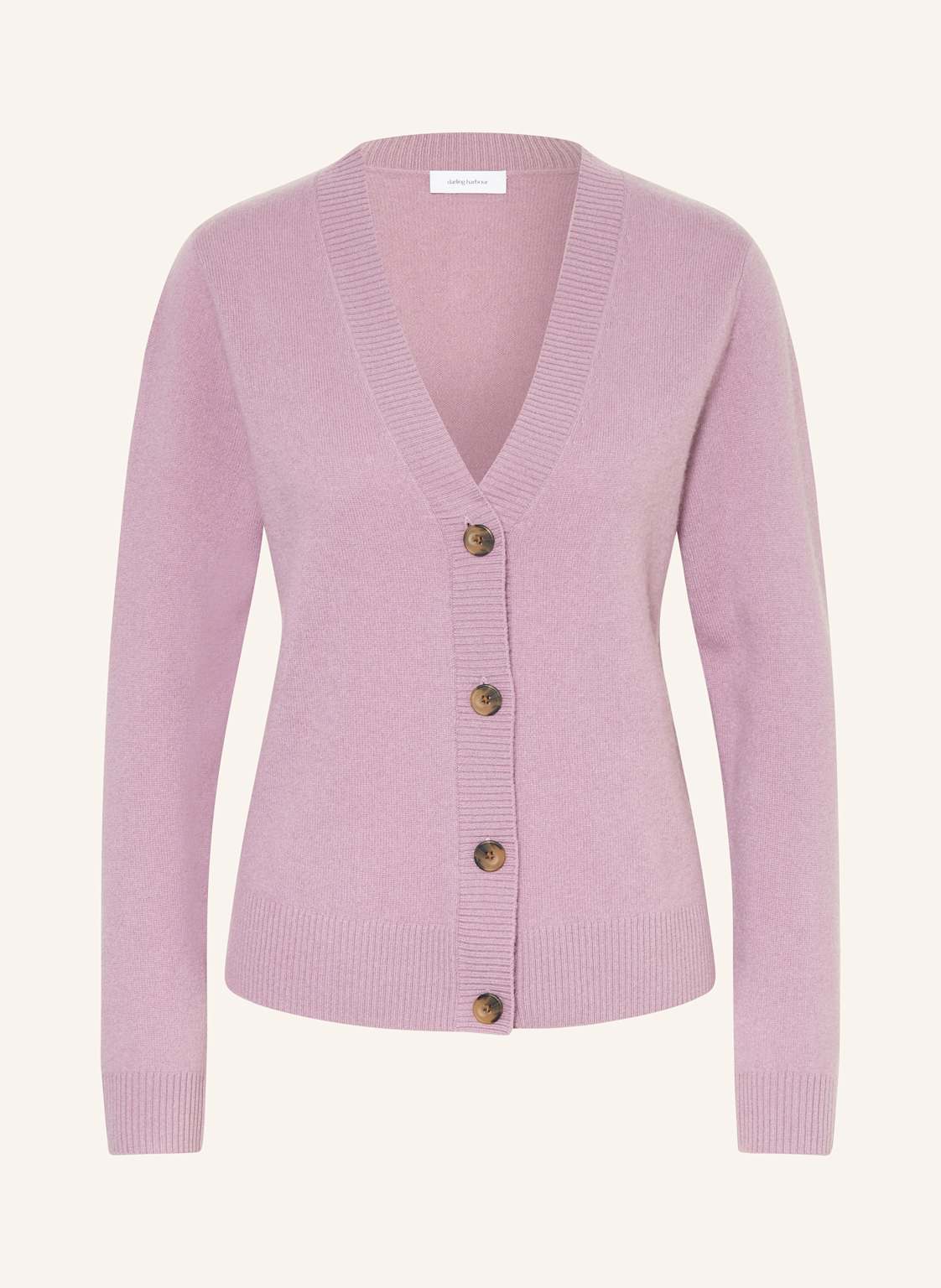 Darling Harbour Strickjacke Aus Cashmere lila Darling Harbour Strickjacke Aus Cashmere lila von darling harbour
