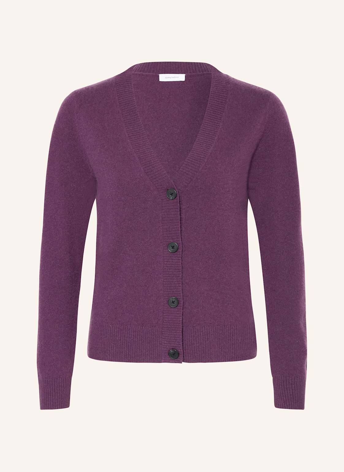 Darling Harbour Strickjacke Aus Cashmere lila Darling Harbour Strickjacke Aus Cashmere lila von darling harbour