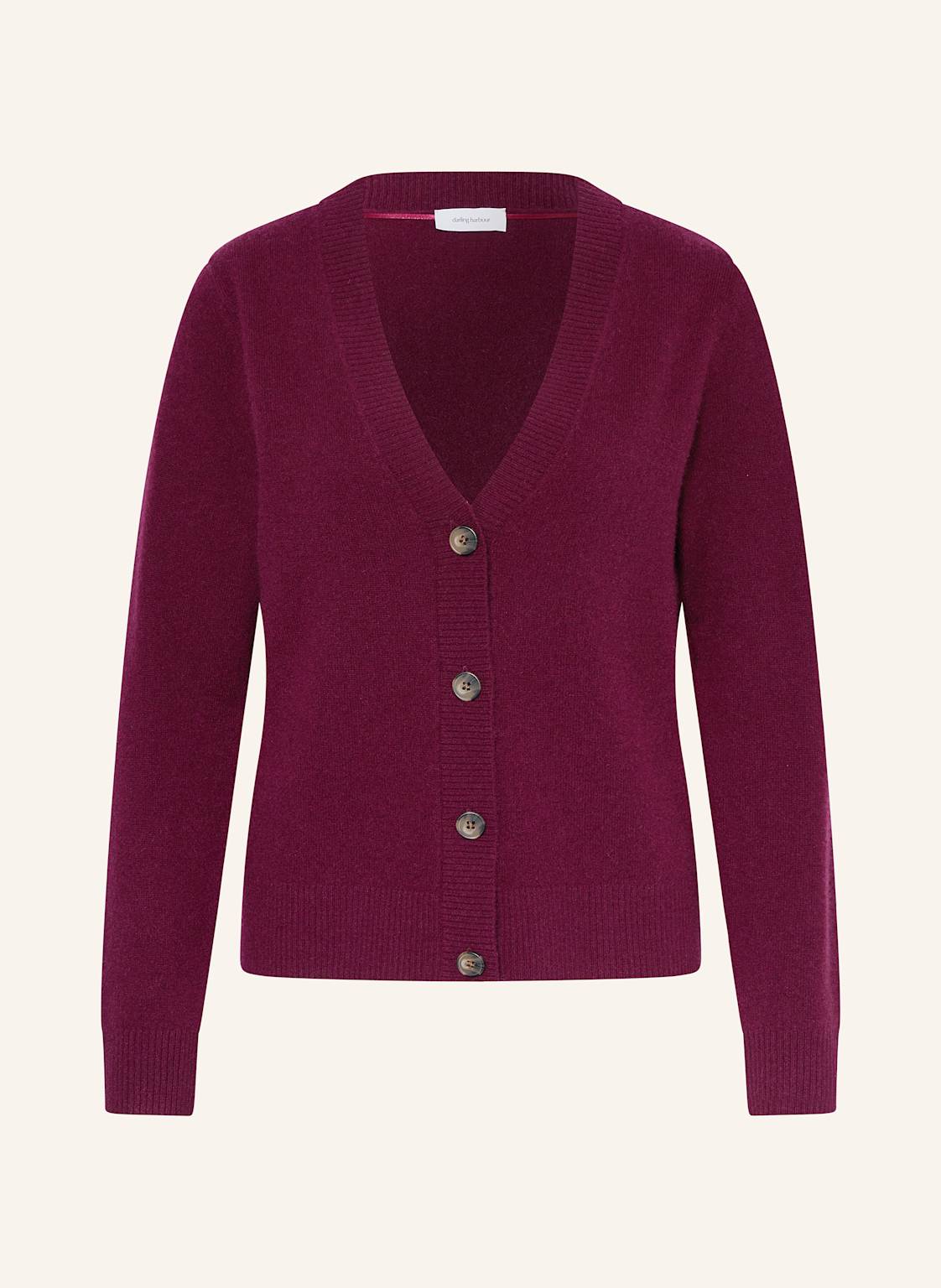 Darling Harbour Strickjacke Aus Cashmere rot Darling Harbour Strickjacke Aus Cashmere rot von darling harbour