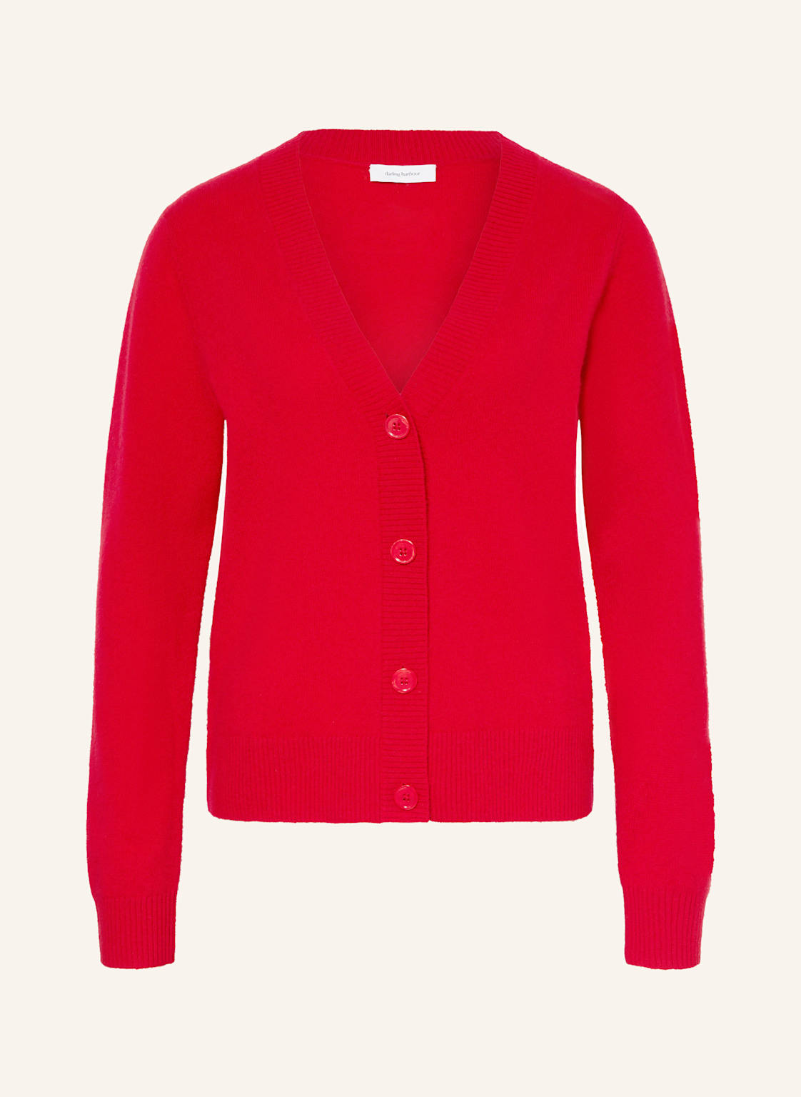 Darling Harbour Strickjacke Aus Cashmere rot Darling Harbour Strickjacke Aus Cashmere rot von darling harbour