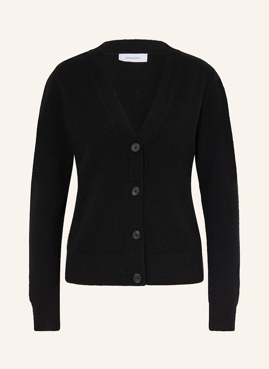 Darling Harbour Strickjacke Aus Cashmere schwarz Darling Harbour Strickjacke Aus Cashmere schwarz von darling harbour