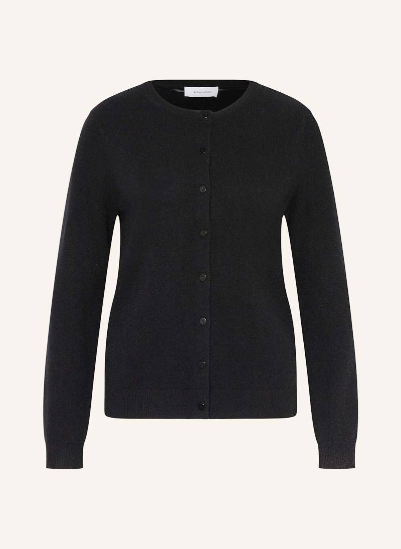 Darling Harbour Strickjacke Aus Cashmere schwarz von darling harbour