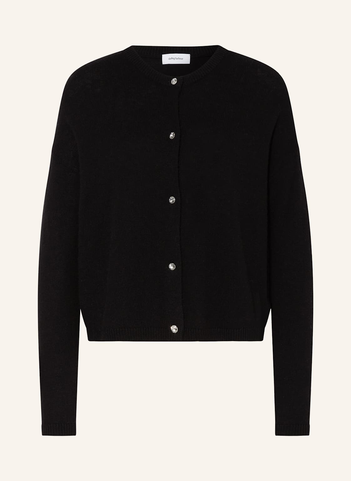 Darling Harbour Strickjacke Mit Cashmere schwarz Darling Harbour Strickjacke Mit Cashmere schwarz von darling harbour