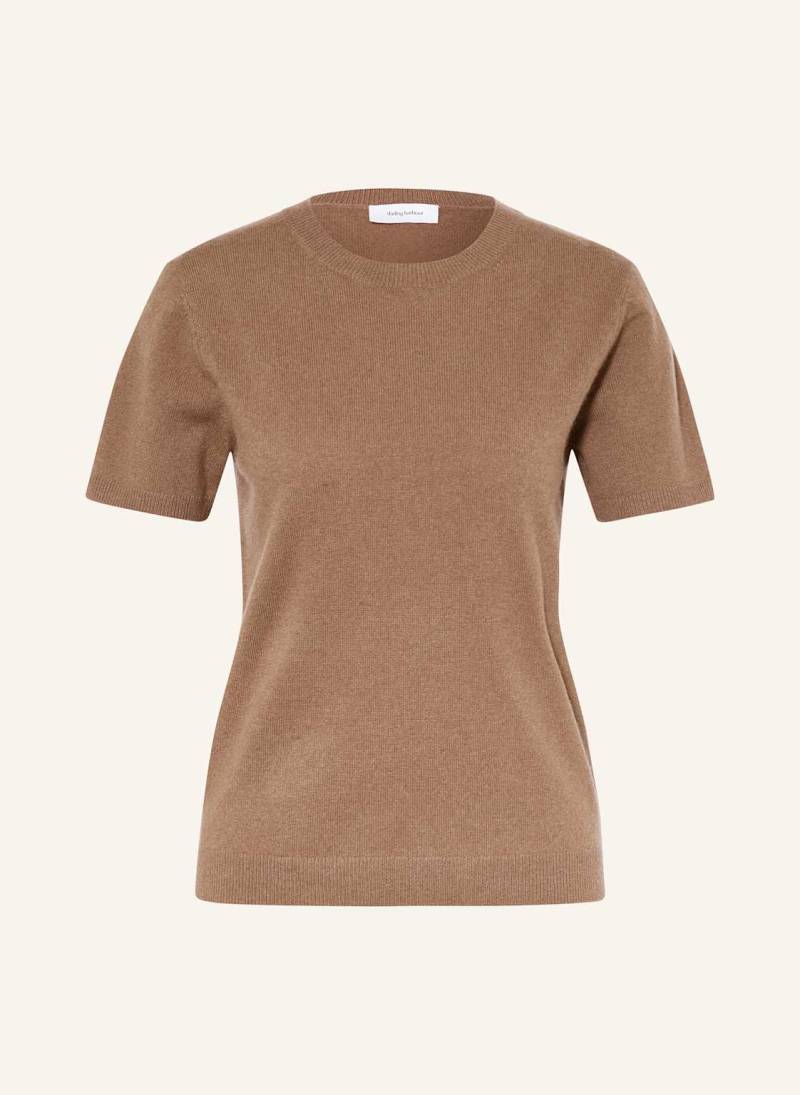 Darling Harbour Strickshirt Aus Cashmere braun von darling harbour