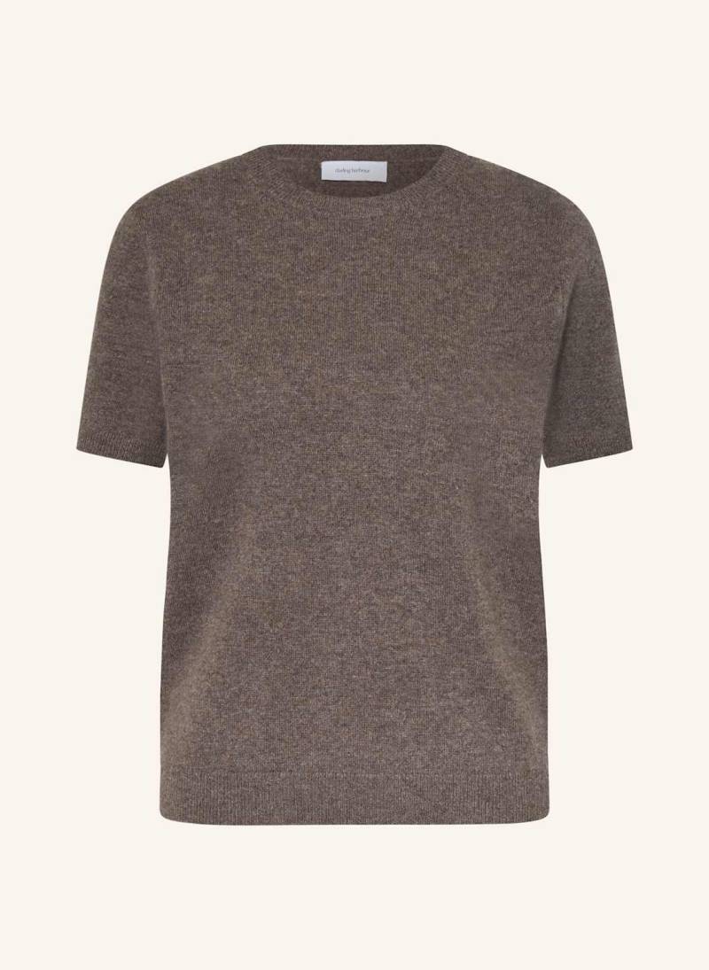 Darling Harbour Strickshirt Aus Cashmere braun von darling harbour