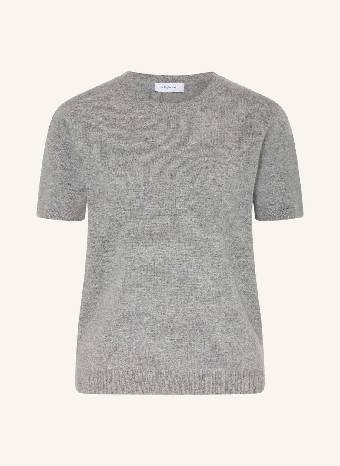 Darling Harbour Strickshirt Aus Cashmere grau von darling harbour