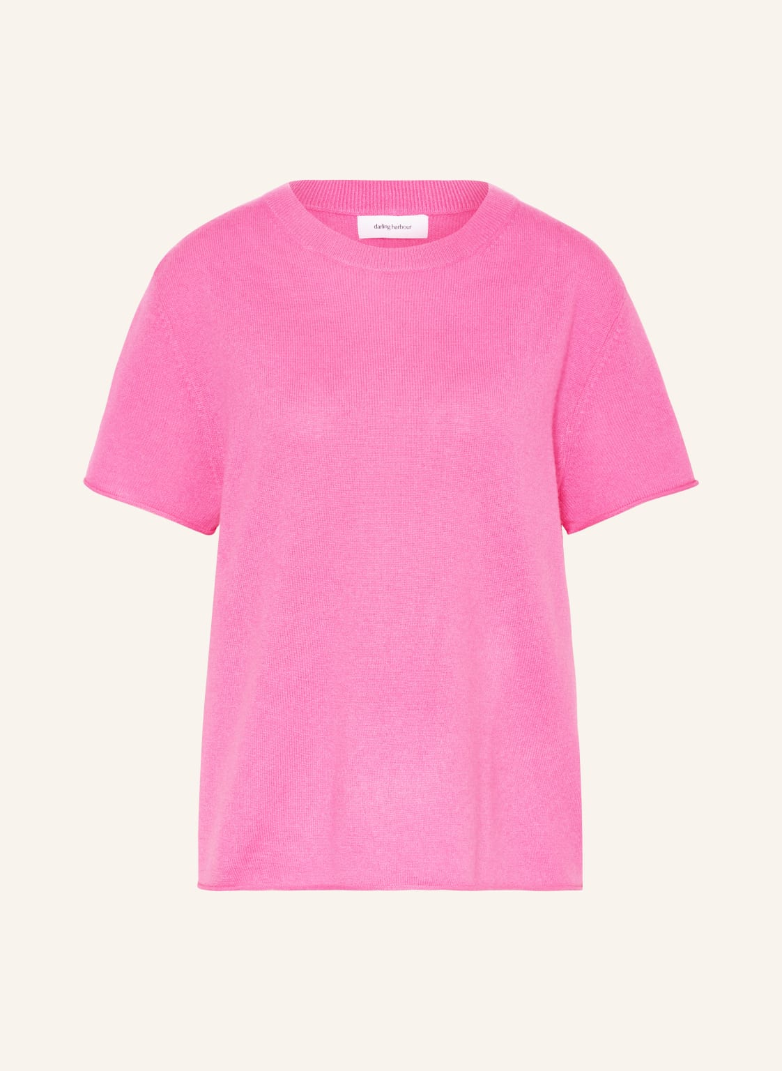 Darling Harbour Strickshirt Aus Cashmere pink von darling harbour