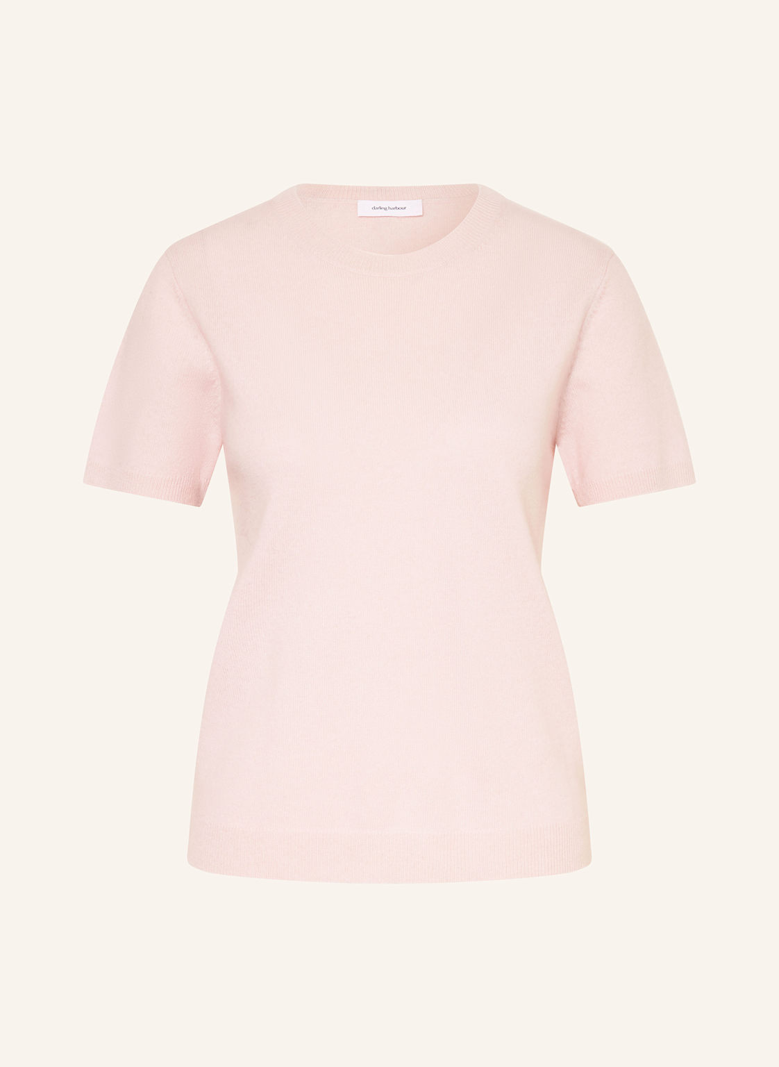 Darling Harbour Strickshirt Aus Cashmere rosa von darling harbour