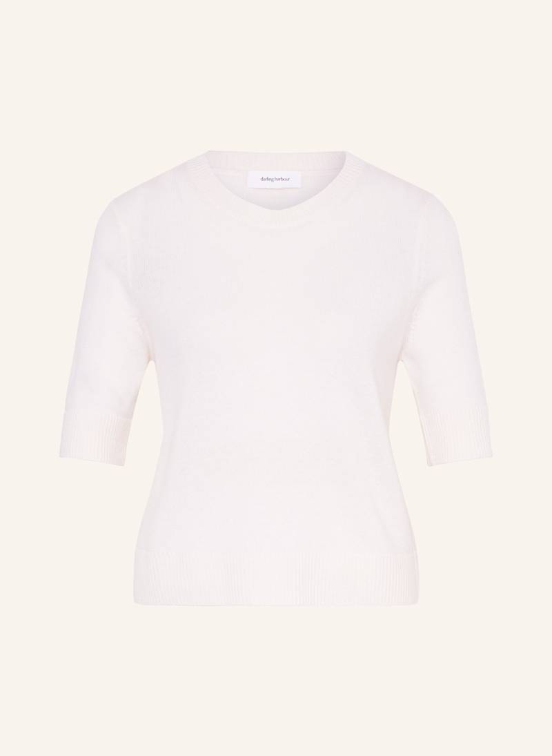 Darling Harbour Strickshirt Mit Cashmere weiss von darling harbour