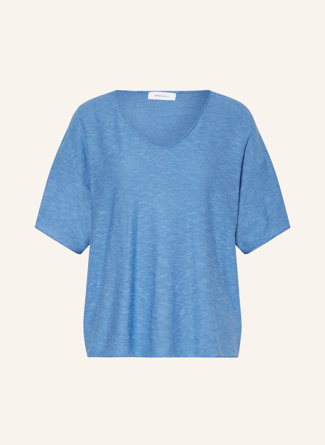 Darling Harbour Strickshirt blau von darling harbour