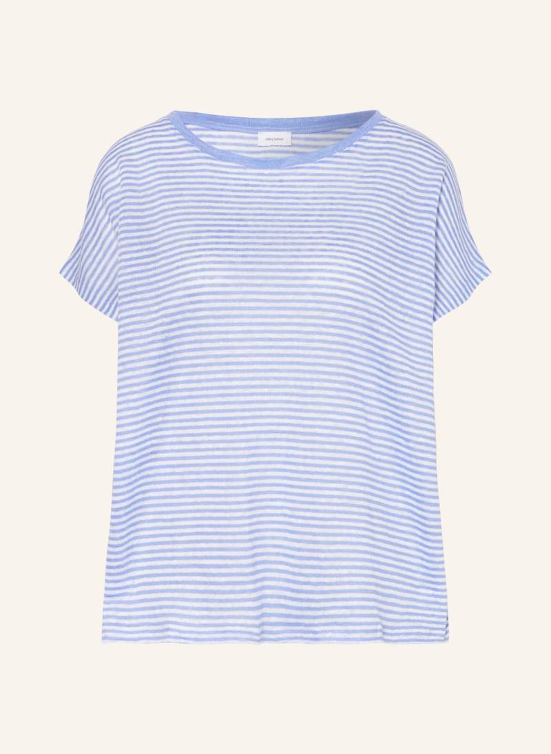 Darling Harbour T-Shirt Aus Leinen blau von darling harbour