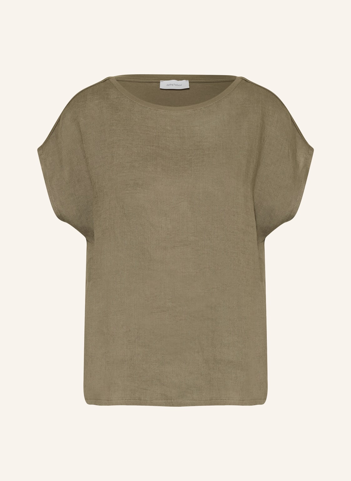 Darling Harbour T-Shirt Im Materialmix gruen Darling Harbour T-Shirt Im Materialmix gruen von darling harbour