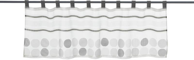 decolife Scheibengardine »Malie«, (1 St.), HxB: 45x140, Scheibengardine mit Webstruktur von decolife