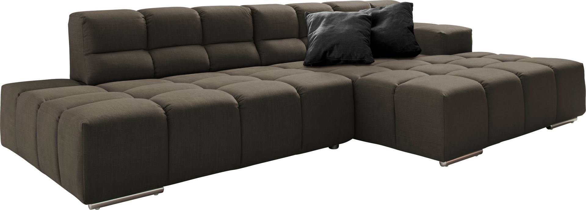 designwerk Ecksofa »Temple, Designsofa trifft hohen Sitzkomfort, L-Form«, Recamiere links oder rechts, mit Sitztiefenverstellung designwerk Ecksofa »Temple, Designsofa trifft hohen Sitzkomfort, L-Form«, Recamiere links oder rechts, mit Sitztiefenverstellung von designwerk