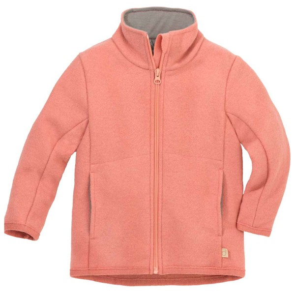 disana - Kid's Zipper-Jacke - Merinojacke Gr 134/140 rot von disana