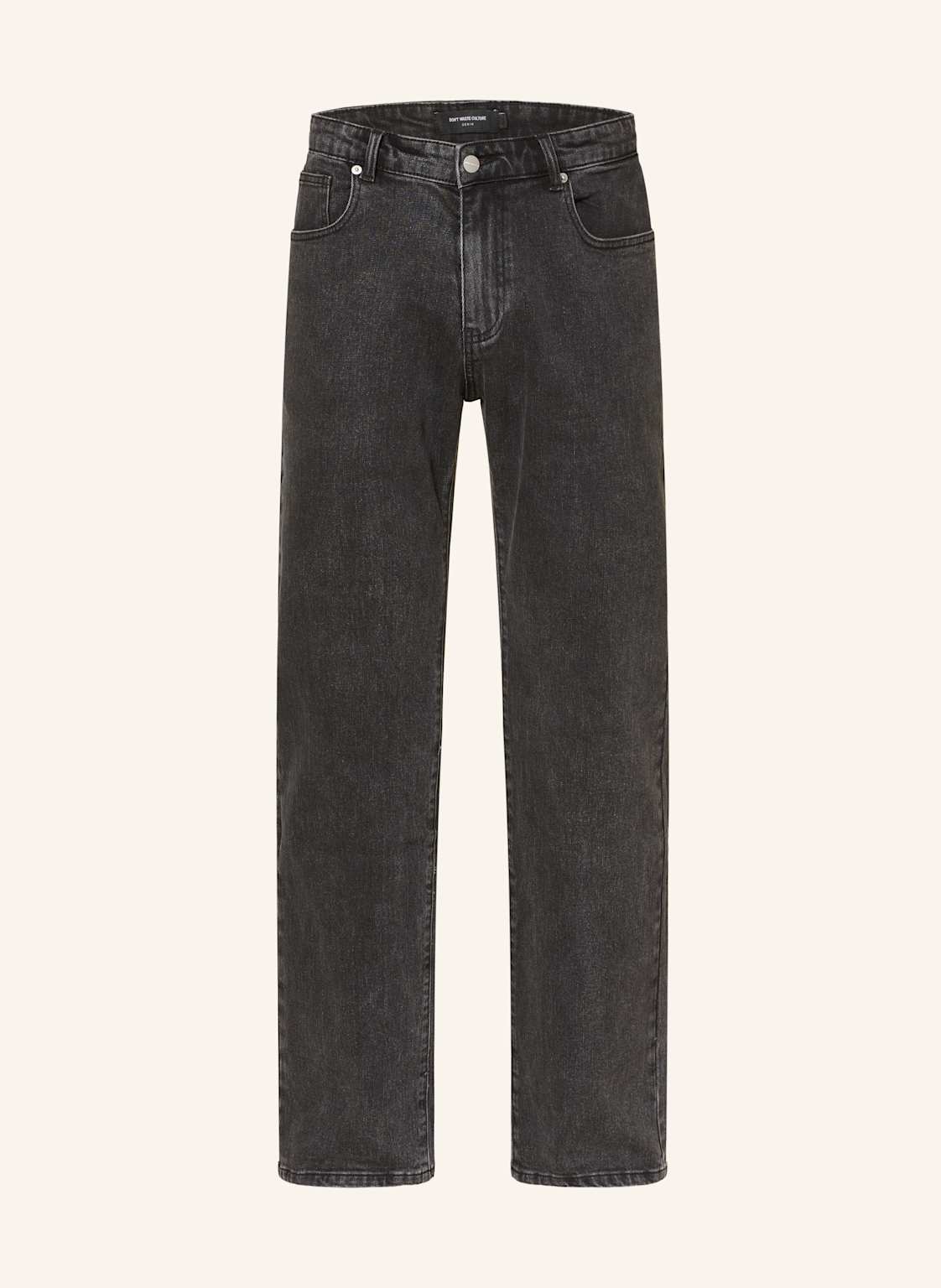 Don't Waste Culture Jeans Quiono Straight Fit schwarz von don't waste culture