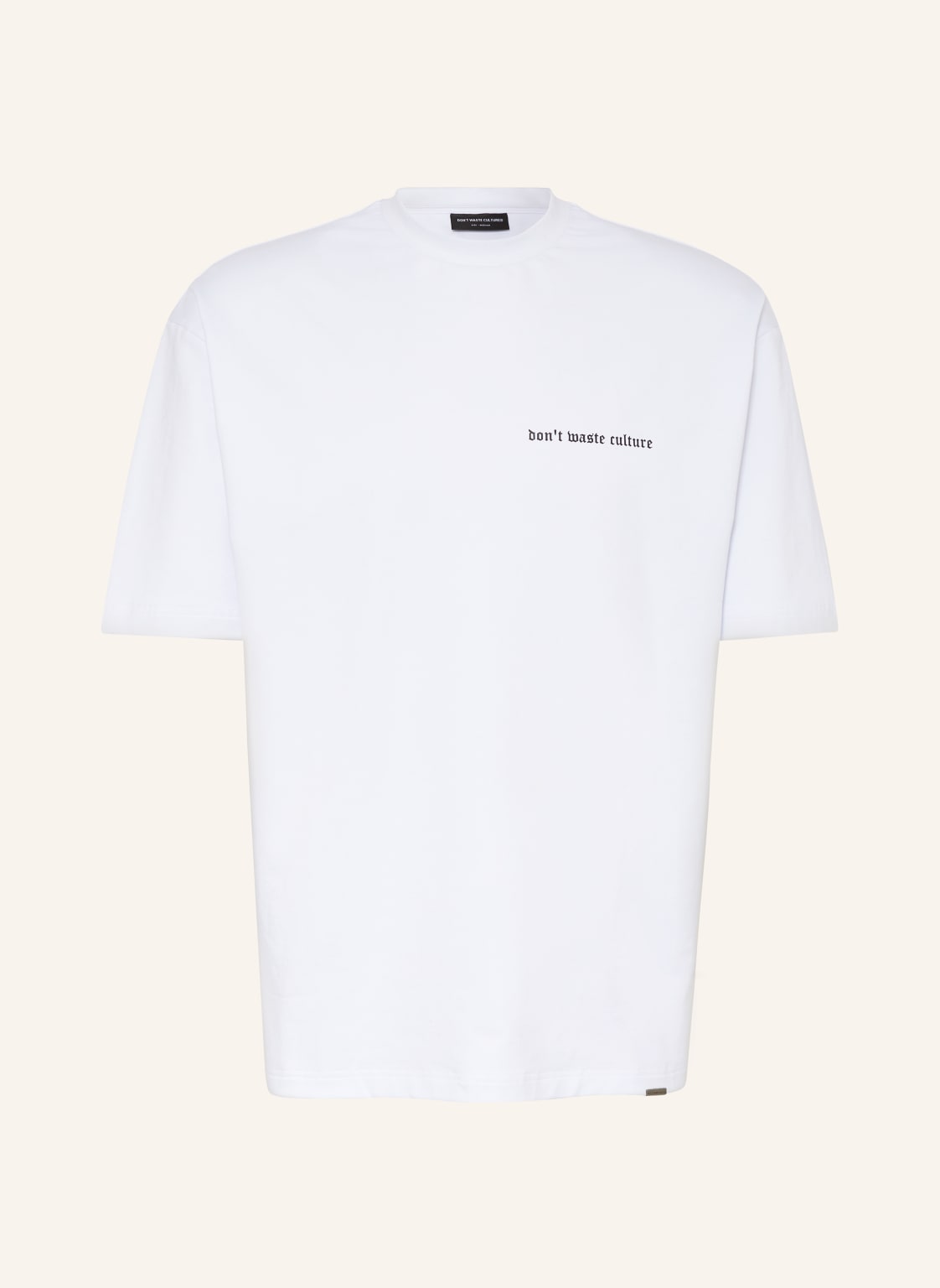 Don't Waste Culture Oversized-Shirt Millet weiss von don't waste culture