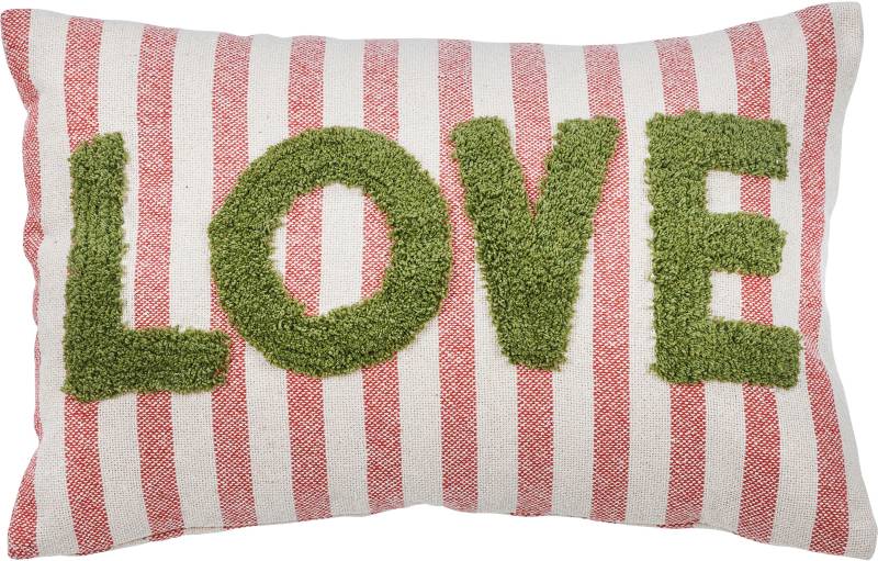 done.® Dekokissen »CUSHION HAPPY STRIPE LOVE« von done.®