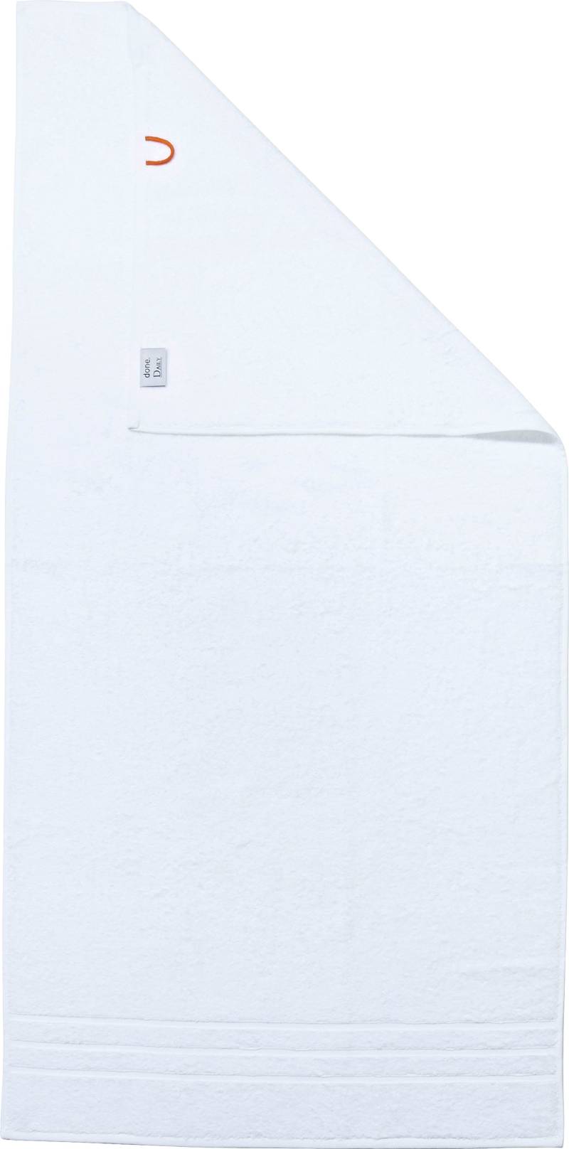 done.® Duschtuch »Daily Uni«, (1 St., Duschtuch 70 x 140 cm), Uni Farben, saugfähiges Walkfrottier von done.®