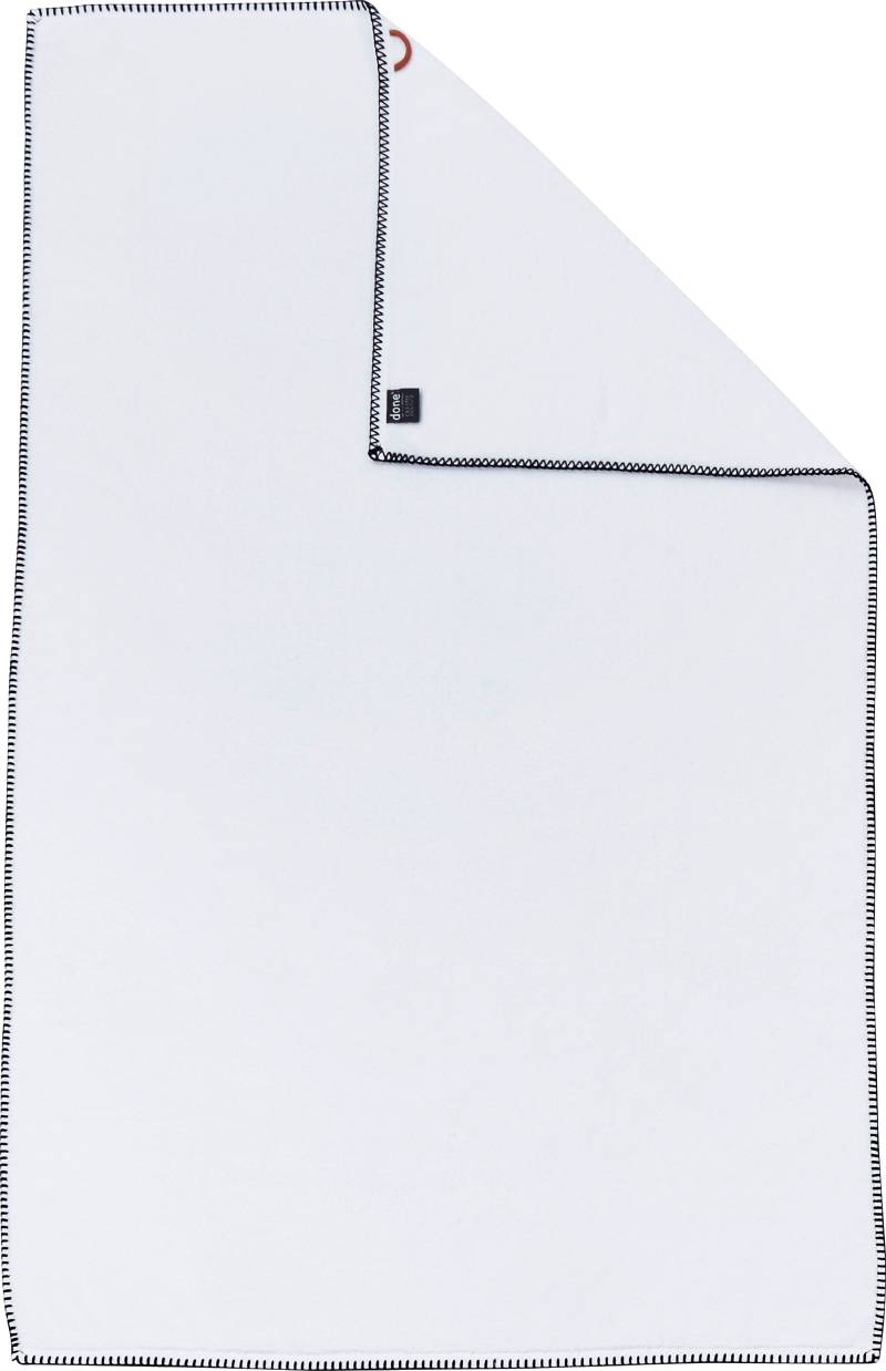 done.® Duschtuch »Deluxe Prime«, (1 St., Duschtuch 100 x 150 cm), Uni-Farben, Hotelqualität aus hochwertigem Zwirnfrottier, mit Ziernaht von done.®