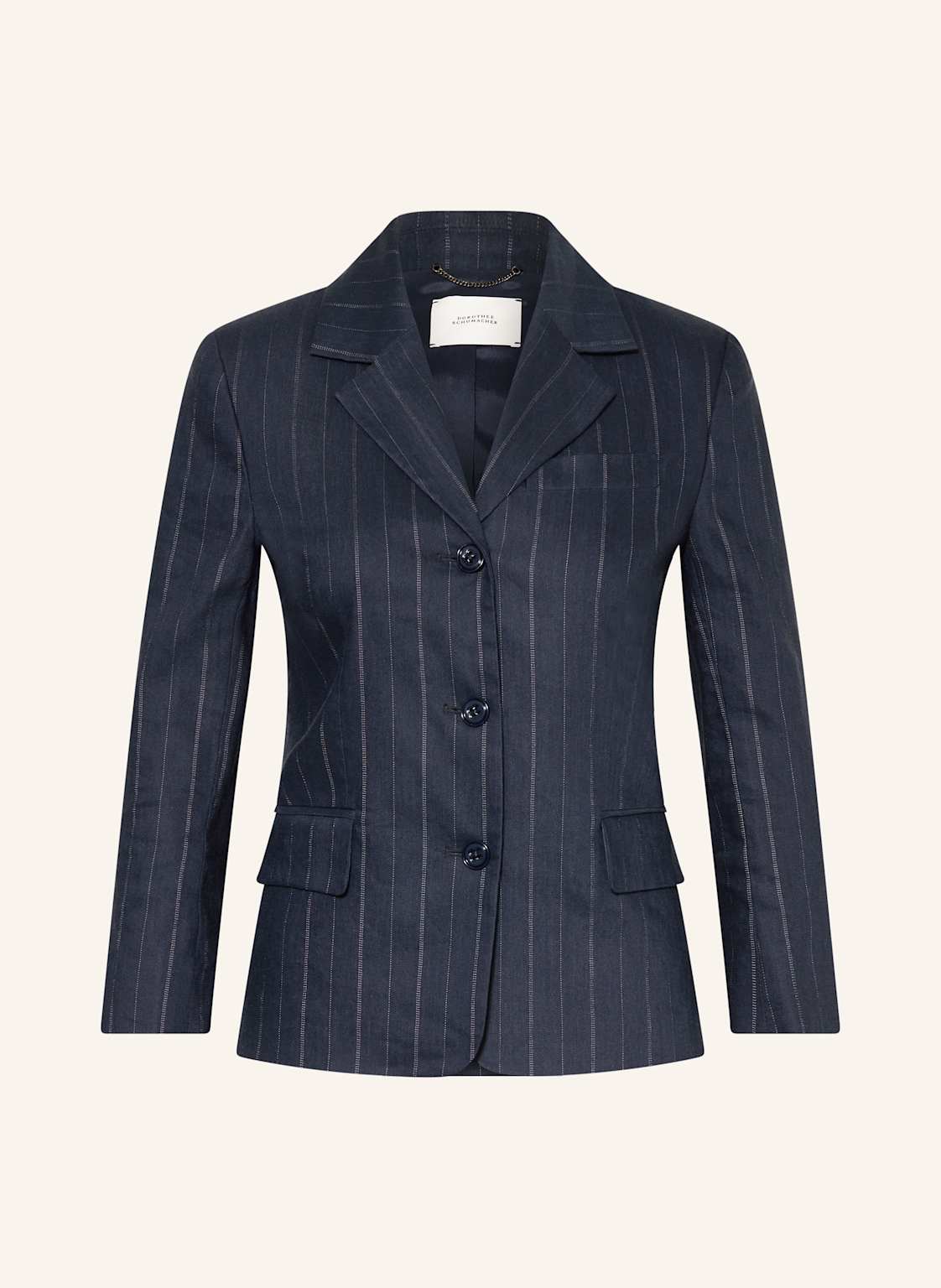 Dorothee Schumacher Blazer Modern Sophistication Mit 3/4-Arm blau Dorothee Schumacher Blazer Modern Sophistication Mit 3/4-Arm blau von dorothee schumacher