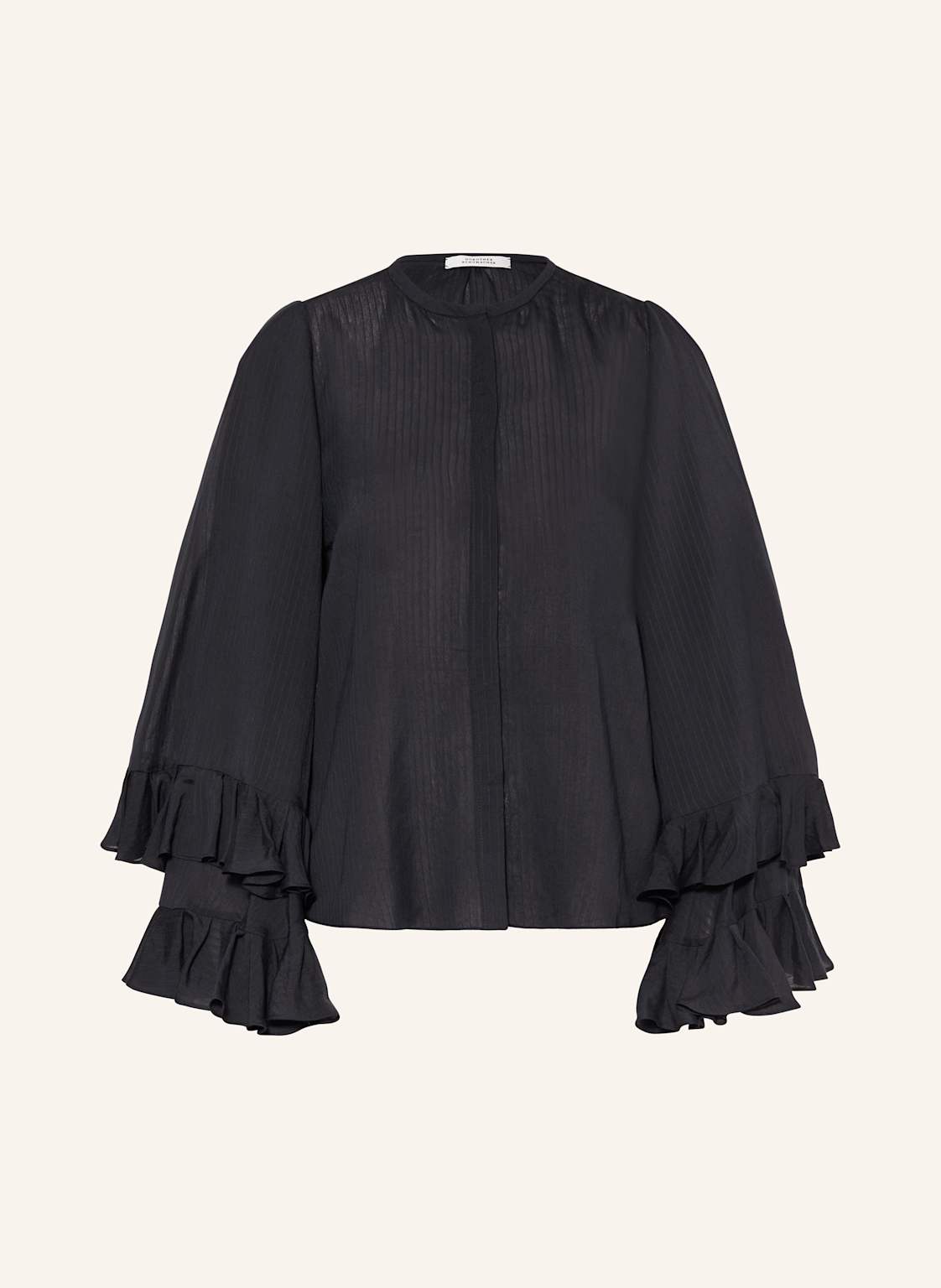 Dorothee Schumacher Bluse Mit Rüschen blau Dorothee Schumacher Bluse Mit Rüschen blau von dorothee schumacher
