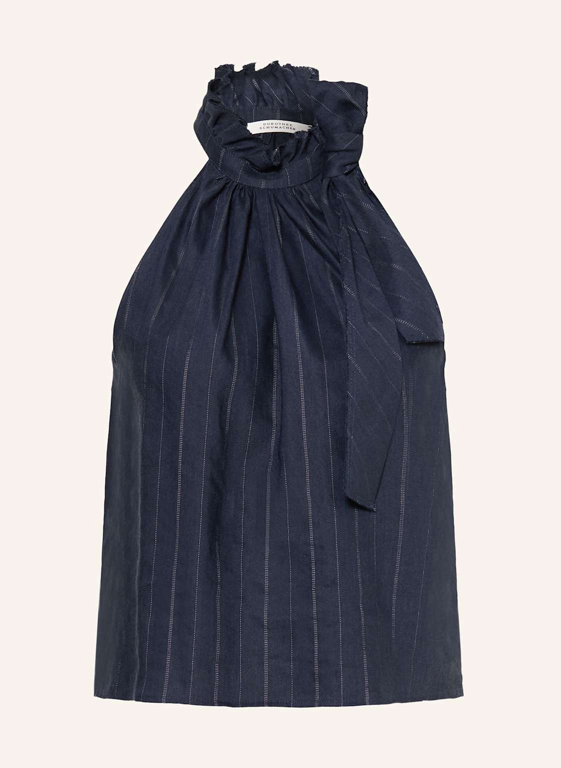 Dorothee Schumacher Blusentop Modern Sophistication Mit Leinen blau Dorothee Schumacher Blusentop Modern Sophistication Mit Leinen blau von dorothee schumacher