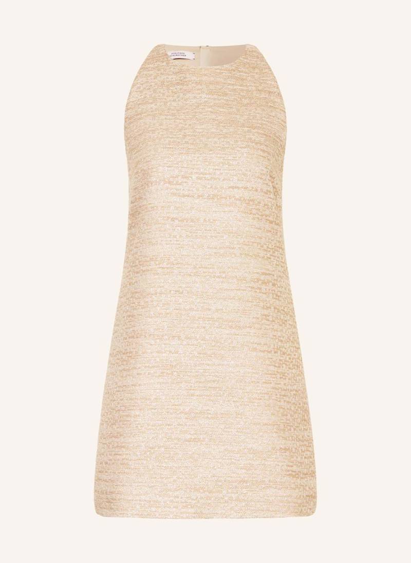 Dorothee Schumacher Cocktailkleid Shiny Coolness Mit Glitzergarn gold von dorothee schumacher