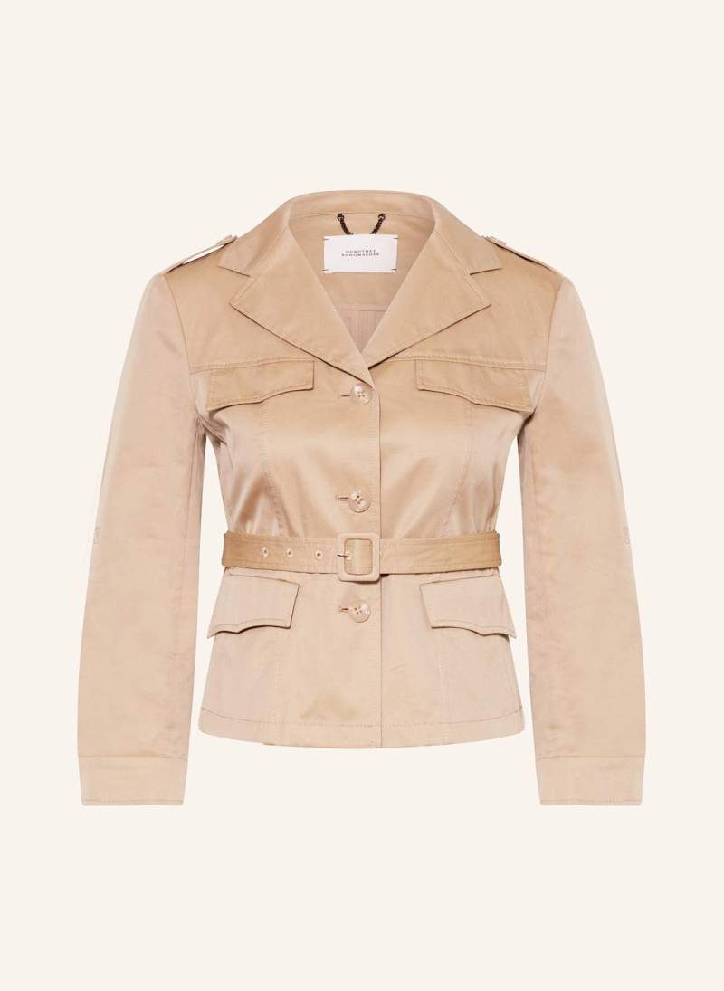 Dorothee Schumacher Jacke Luxury Layer beige von dorothee schumacher