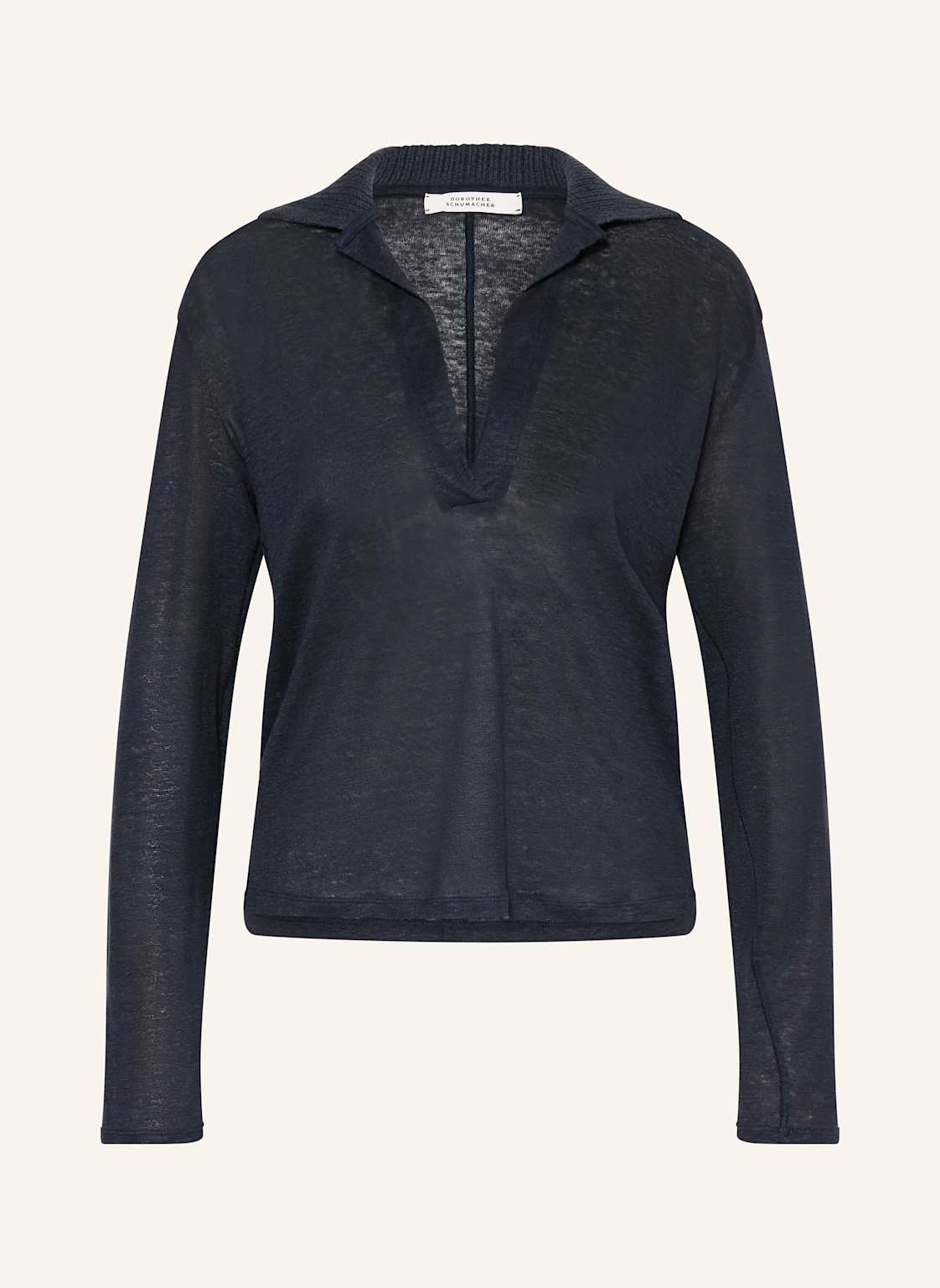 Dorothee Schumacher Longsleeve Natural Ease blau Dorothee Schumacher Longsleeve Natural Ease blau von dorothee schumacher