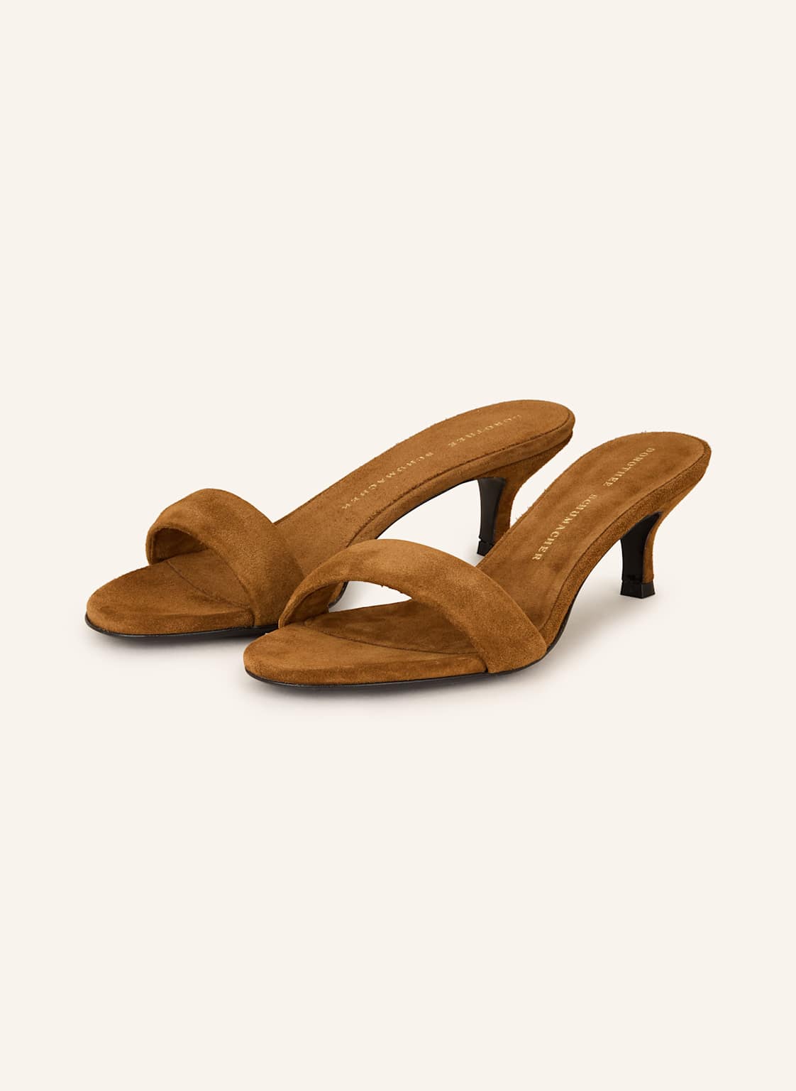 Dorothee Schumacher Mules Suede Sensation braun Dorothee Schumacher Mules Suede Sensation braun von dorothee schumacher